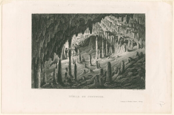 Prinzenhöhle in Sundwig, Hemer, getekend door Carl Schlickum en gegraveerd door Henry Winkles, afb. 2