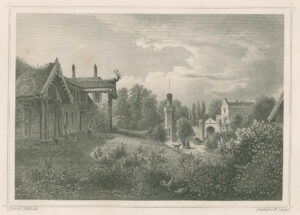 Williamscastle, deel van Schloss Neu-Richmond, bij Braunschweig in Nedersaksen, Afb.1